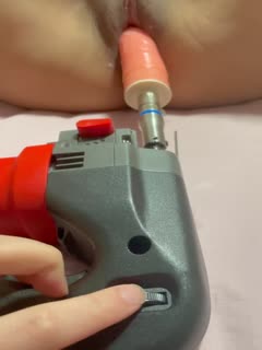电钻插逼